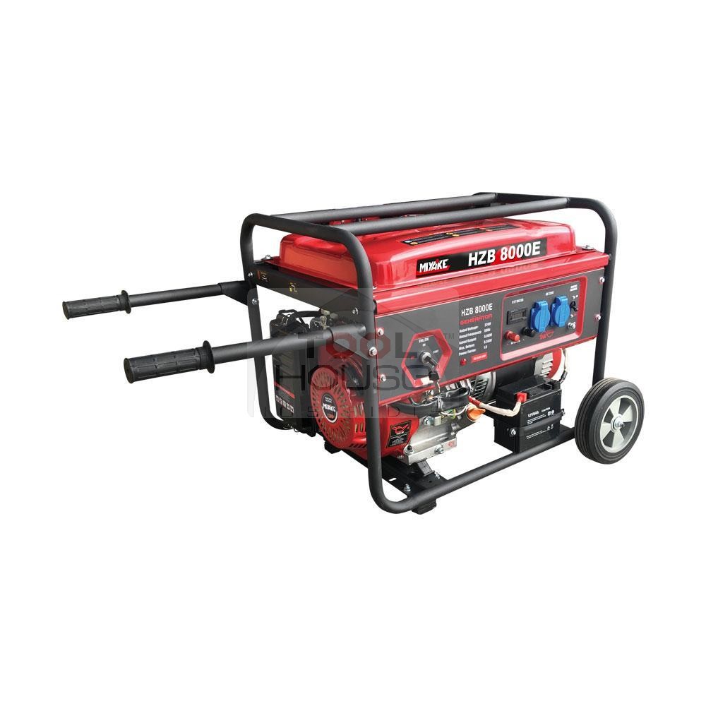 MIYAKE HZB 8000 E Γεννήτρια βενζίνης τετράχρονη, μονοφασική, με μίζα , 8,0 kVA 202321