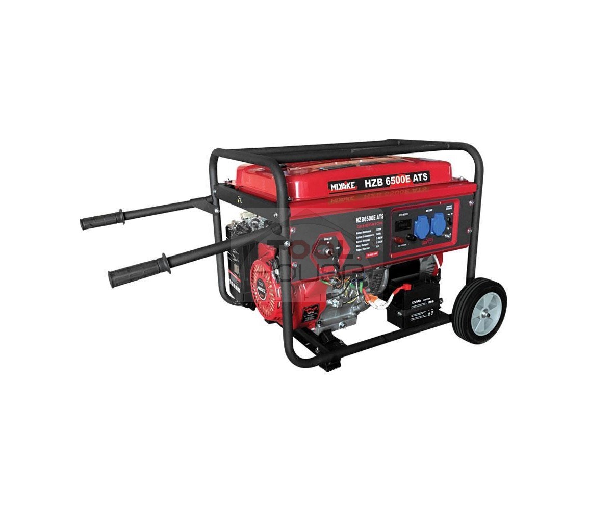 MIYAKE HZB 6500 ATS Γεννήτρια βενζίνης τετράχρονη αυτόματη , 6.5 kVA 202324