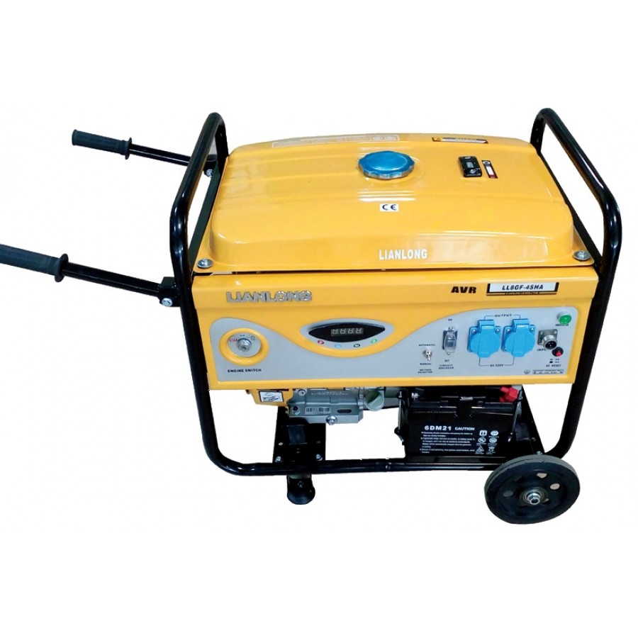 LIANLONG LL 8GF 4S HA - 137168 Γεννήτρια βενζίνης 8,0 KVA μίζα