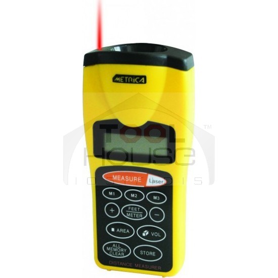 METRICA M61525 Μετρητής απόστασης Laser με υπέρηχους