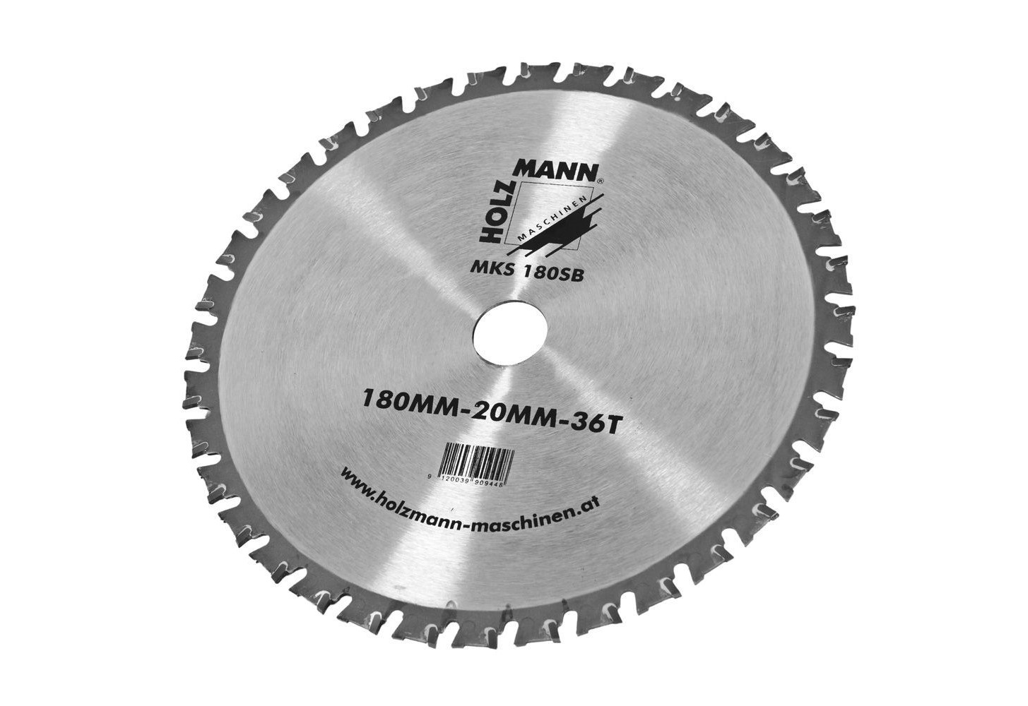 HOLZMANN MASCHINEN MKS180SB Δίσκος κοπής μετάλλου, TCT