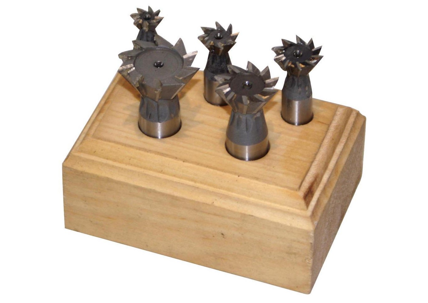 HOLZMANN MASCHINEN SSF5 Σετ με Φρέζες "Χελιδονουράς", 5 τεμ, 12mm