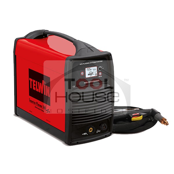 TELWIN SUPERIOR PLASMA 160 Μηχανή Κοπής Πλάσματος , Inverter, 50mm, 160A, Τριφασική