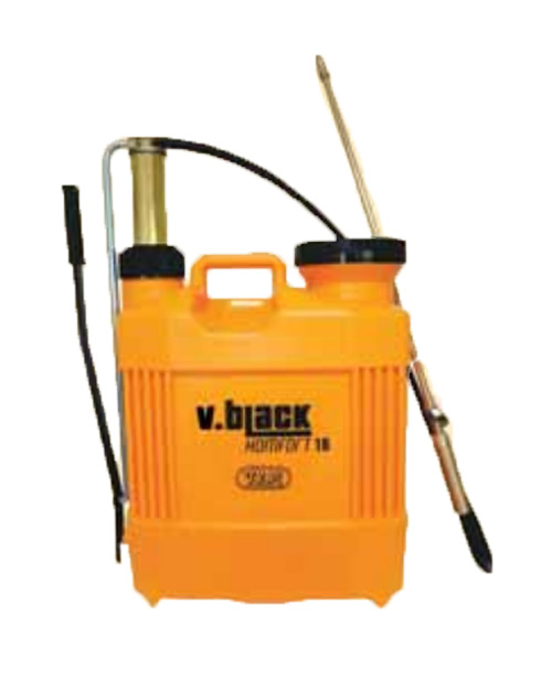 VOLPI V.BLACK KOMFORT 16LT - BRASS - 109069 Ψεκαστήρας προπίεσης πλάτης