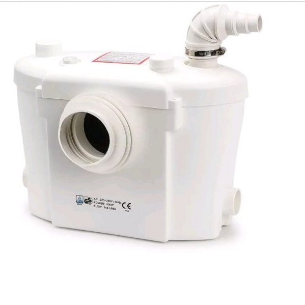 PLUS H400 UP - 227100 Φρεάτιο τουαλέτας με κοπτήρα, 65°C